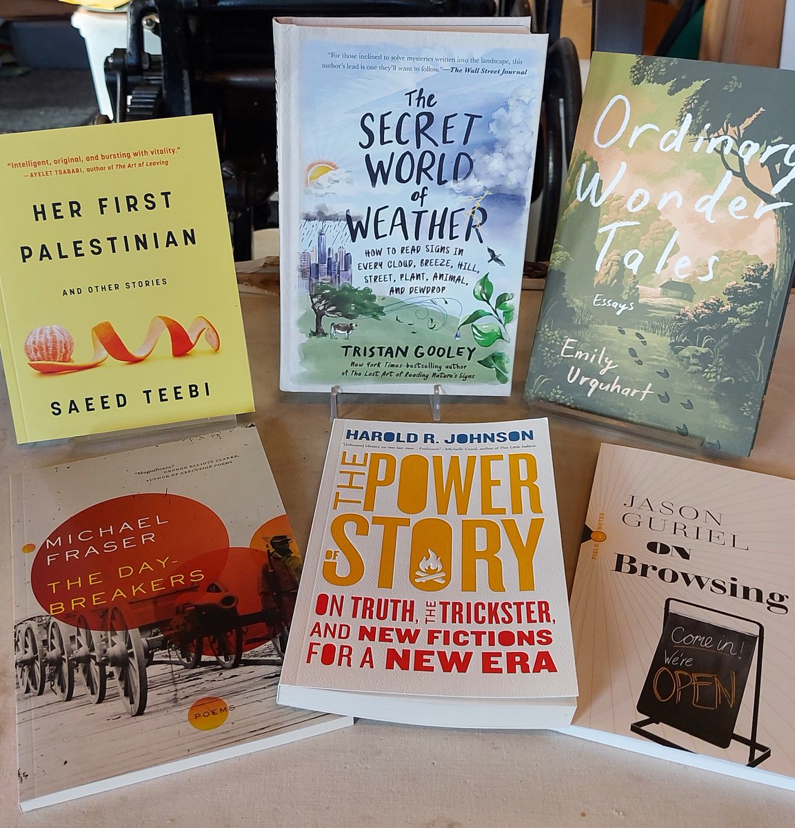 RunningtheGoat's tweet photo. More great new books and restocked favourites in time for Christmas!
Stop by our Tors Cove shop to browse our selection
Friday - Sunday, 11am - 4pm.
Or you can order online at https://t.co/7ILWqvbnXP
We’re happy to offer local delivery in the St. John’s area.
#ShopLocalNL https://t.co/Lyo6f7am5g