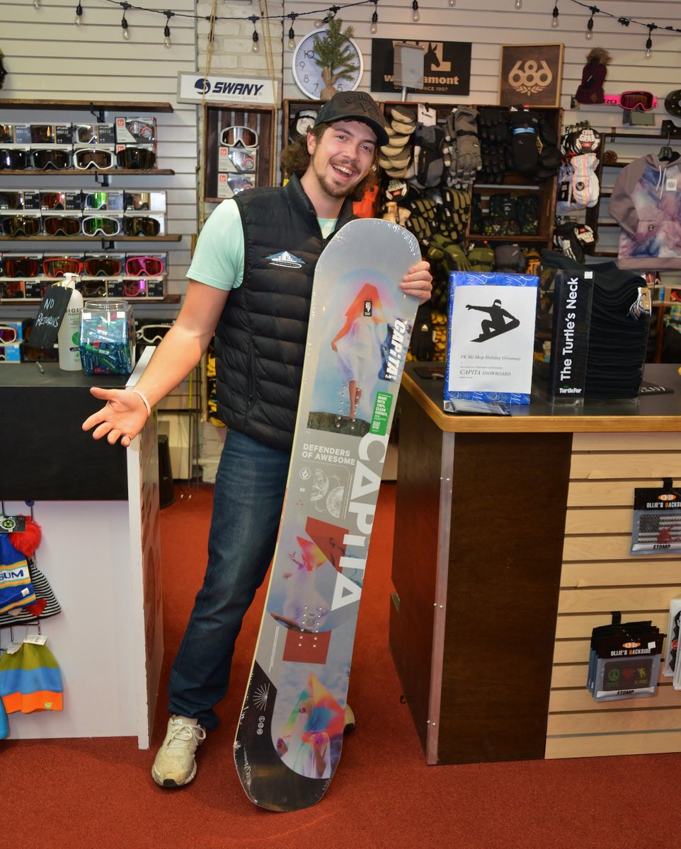 SkiPineKnob's tweet photo. The Pine Knob Ski Shop is holding a raffle for a chance to win a new 156 CM Capita Defenders of Awesome Snowboard. $50 purchase = 1 Raffle ticket. We draw the winner on New Year's Day. Details in the shop.

#SkiPineKnob #PineKnobSkiShop #SkiMichigan #GoSkiMichigan #CapitaDOA https://t.co/udx75GFXnq