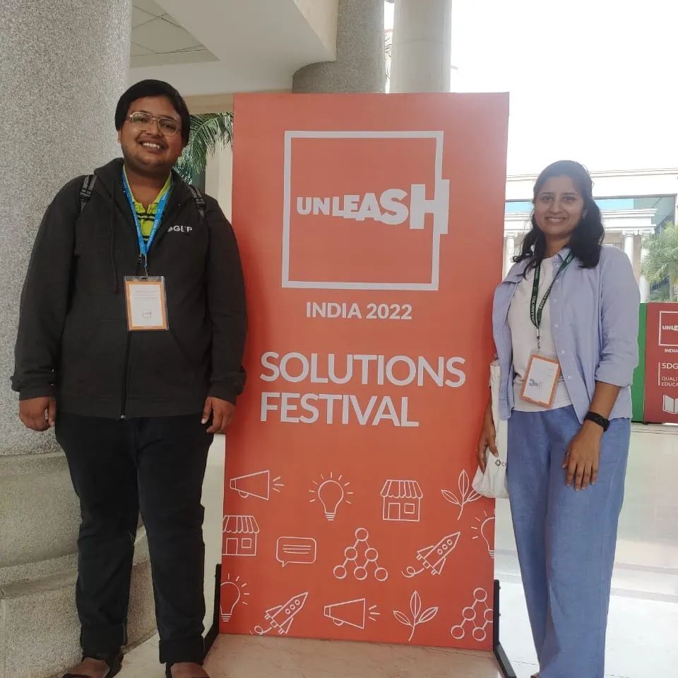 Our shapers <a href="/shivam1102/">Shivam Singh</a> and nidhi were at <a href="/unleashlab/">UNLEASH</a> and they enjoyed meeting new people and interacting with them .

Unleash innovation labs are global events to develop new, innovative,and scalable solutions to address SDGs .

<a href="/unleashlab/">UNLEASH</a> #shapersmeet… instagr.am/p/CmEvLcrqF_0/