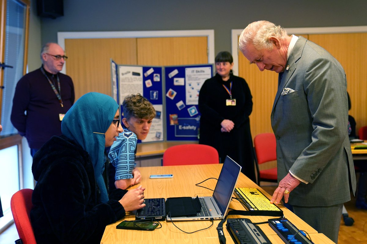 The Royal Family on Twitter "At the Royal National College for the