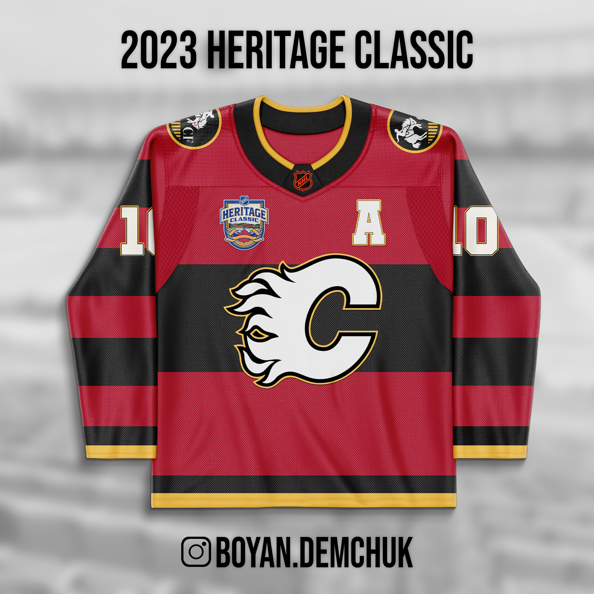 The uniforms for the 2023 Heritage Classic have been unveiled.  #NHLDiscussion