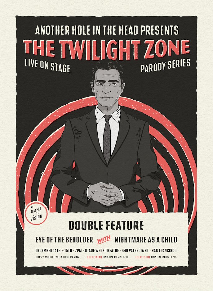 AHITHfilmfest's tweet image. The Twilight Zone LIVE STAGE SHOW. TICKETS GOING FAST! December 14th &amp;amp; 15th San Francisco
ahith.com/post/the-twili…