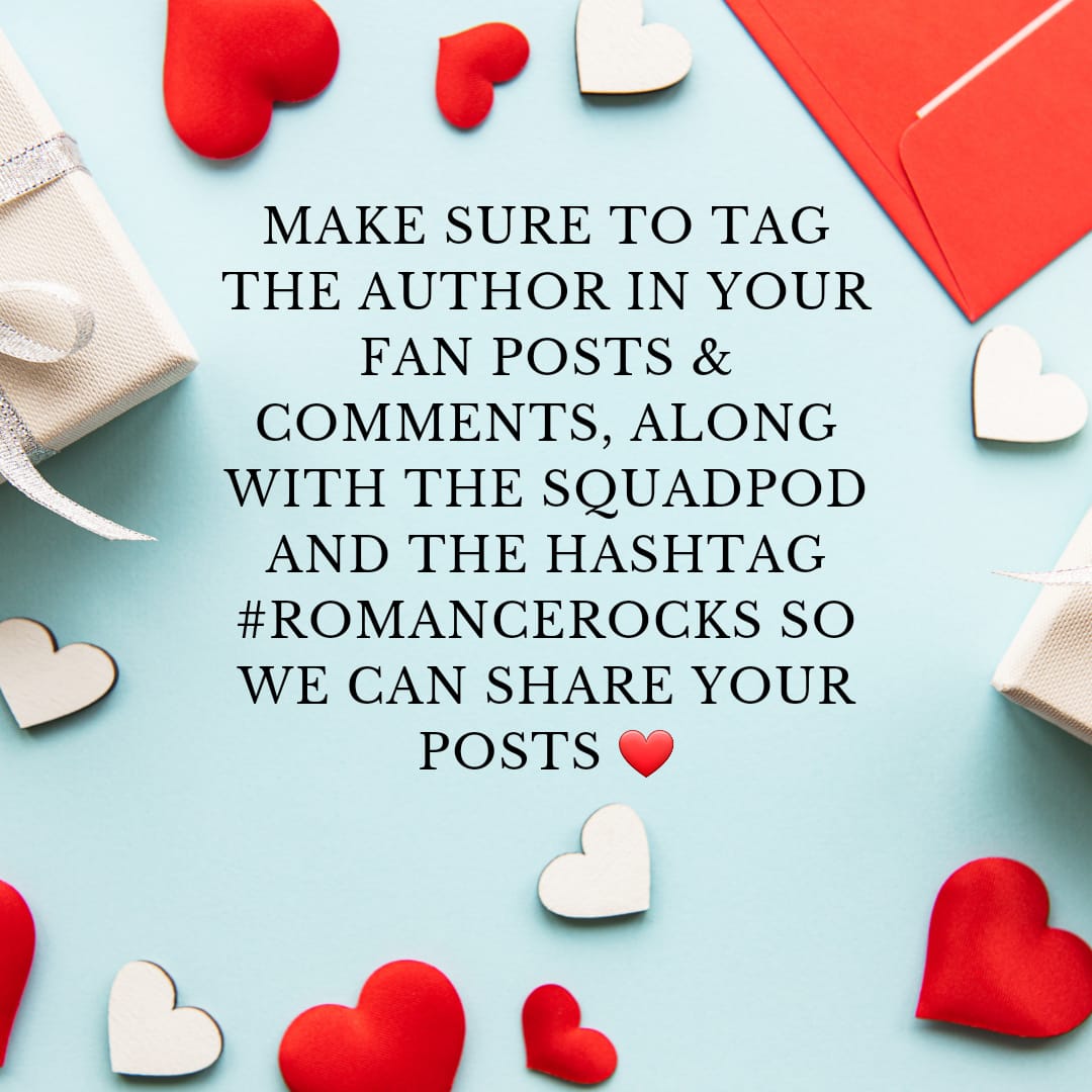 We love romance here at #TheSquadPodCollective ❤ To support of the fab #RespectRomFic initiative we would like you to take part in our new campaign! Show romantic fiction you care by sharing the love - details below - remember to use #RomanceRocks in all your posts! 👍💖😘