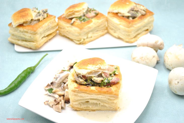 RameneLaPopotte's tweet photo. Bonjour à tous,
#Recette #volauvent (de mon partenaire @pretagarnir) #poulet #champignons #lardons #camembert.
https://t.co/mwSXxEVF5x
Belle soirée😊
#recettefestive #faitmaison #ramenelapopotte #recettefacile #recettesimple #pretagarnir #antigaspillage #lesfrrebelles https://t.co/bOtm2nhST8