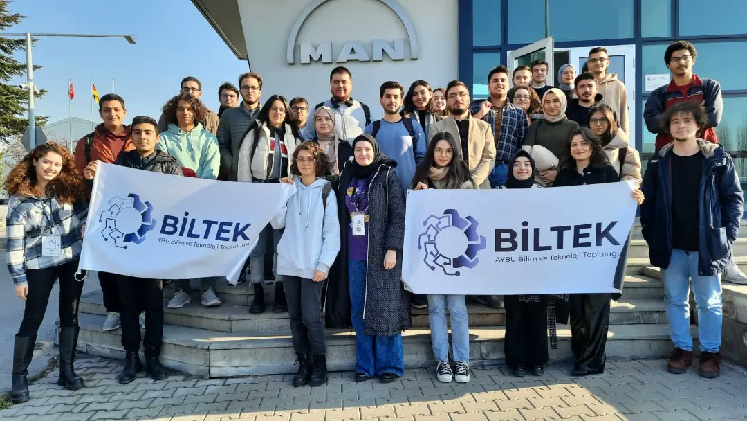 Dünyanın en büyük otomotiv organizasyonu ve en çok tercih edilen endüstri şirketi olan MAN’ın kurum kültürünü incelemek amacıyla <a href="/mantruckbusturk/">MAN Kamyon ve Otobüs</a> ’e teknik gezi gerçekleştirdik, MAN ailesine teşekkür ederiz.

#BİLTEK #ybü #aybü #MANTürkiye