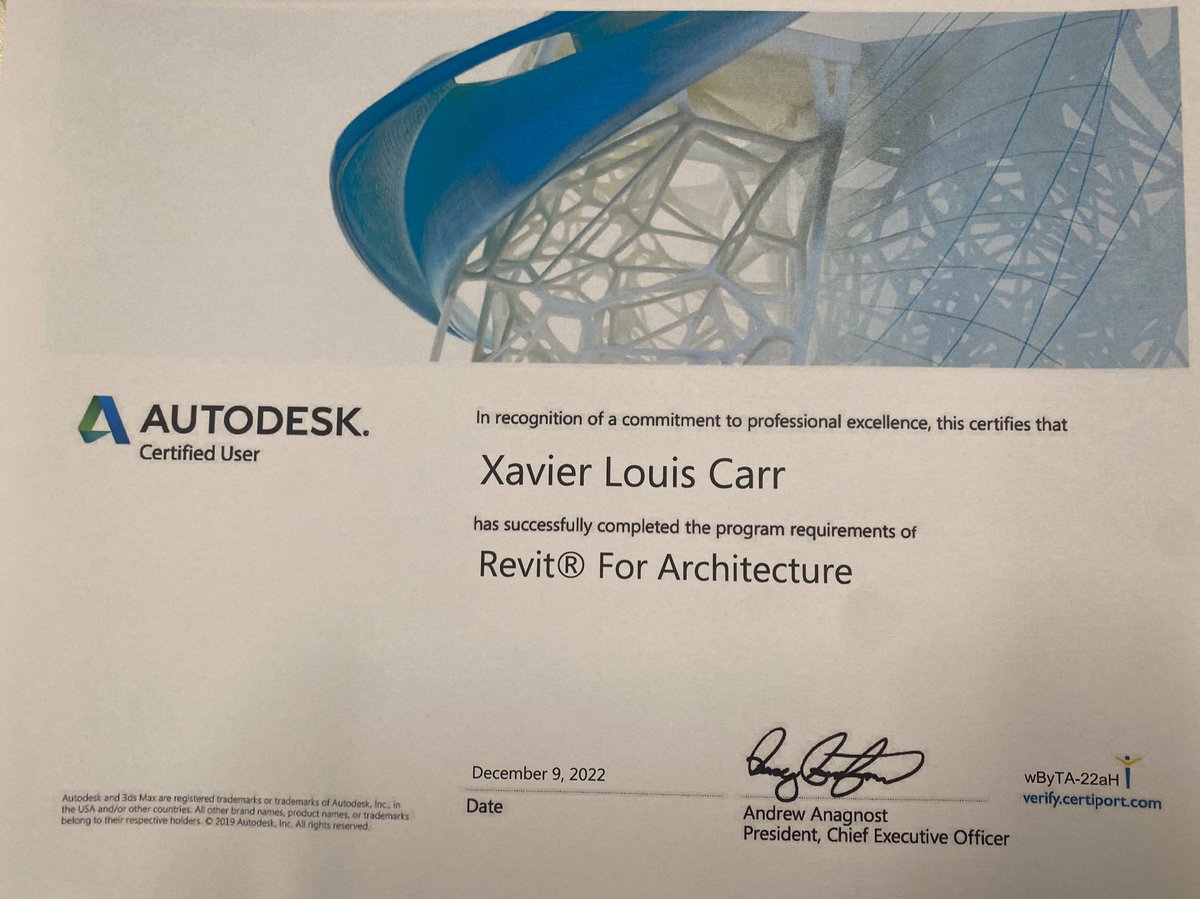 xavier_carr2's tweet photo. 2 Certifications in the same year! STUDENT-Athlete! https://t.co/88WDwgk8He