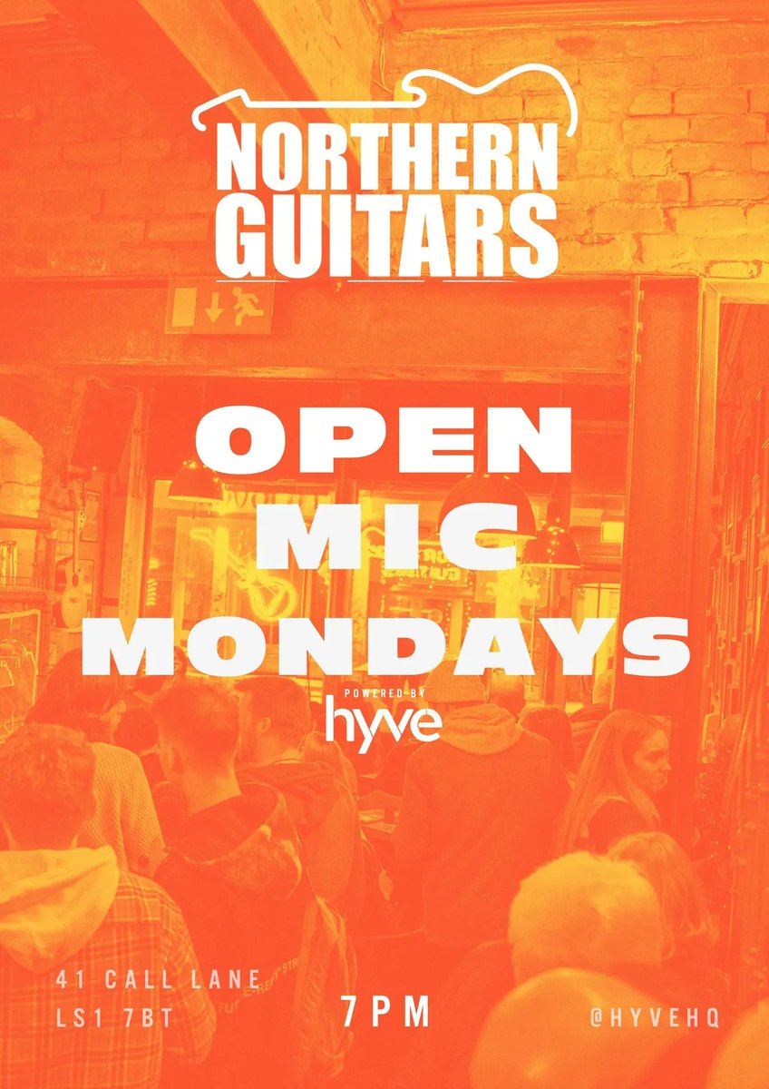 Open Mic Night tonight, so brace the cold and join us from 7PM 🎤 Plenty of beer & house spirits to keep you warm 🔥 🤘 #northernguitars #bar #pub #livemusic #openmic