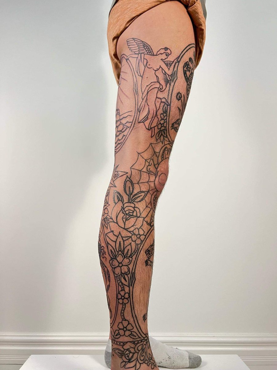 Oh yeah, I finished my outline this weekend! A snowstorm got my appointment canceled last month.. 🥲🤌