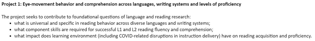 mac_readinglab's tweet photo. Two @SSHRC_CRSH funded PhD positions available in eye-tracking and other experimental studies of first and second language reading with a collaborative group co-led by @victor_kuperman, @danschmidtke &amp; Anna Moro https://t.co/8YCh9FXQxM https://t.co/ZF9exdgdUh