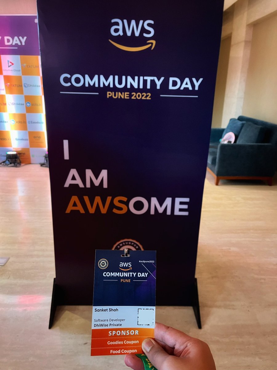 _Sanket_Shah_'s tweet photo. Had an incredible couple of days in #Pune! 😍 Attended @AWSPune &amp; @GDGPune with @DhiWise team. Met so many interesting people &amp; learned so much. 🤝 Feeling grateful for the experience &amp; ready to take on the world. 🚀 Can't wait for the next one! ⏱️

#ACDPune #AWSPune #DevFestPune https://t.co/wqLuDdtg66