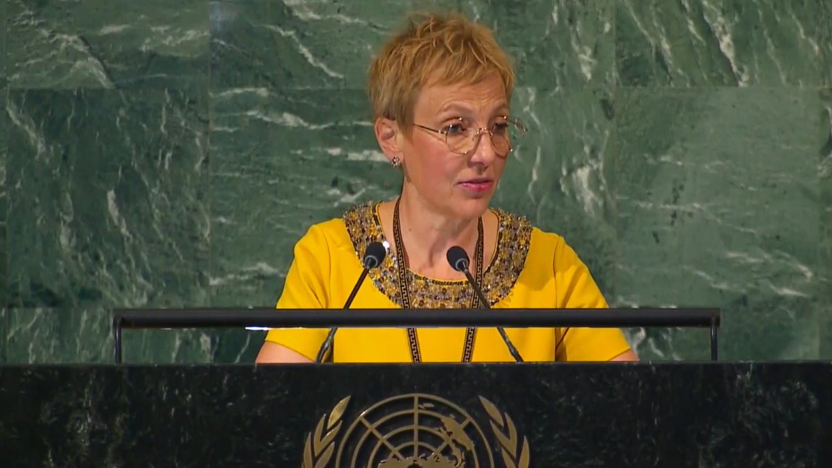 SwedenUN's tweet photo. Today 🇸🇪 presented a draft resolution on the circumstances of #DagHammarskjöld’s tragic death. 

The Eminent Person’s latest report sheds light on important new information. We encourage all MS to co-sponsor this resolution extending the investigation.

→ https://t.co/o3rbF8KUkb https://t.co/avHM6X6yam