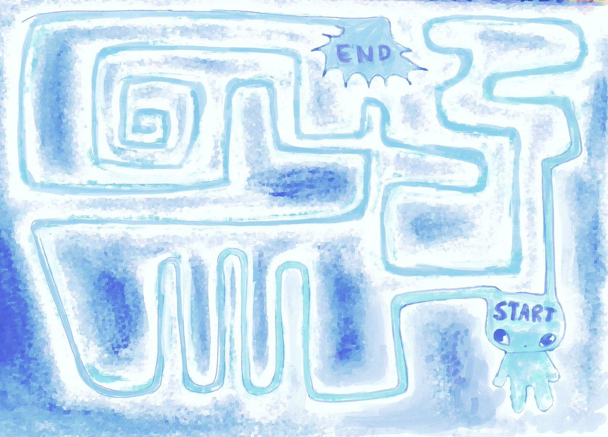 combjellie's tweet image. blue