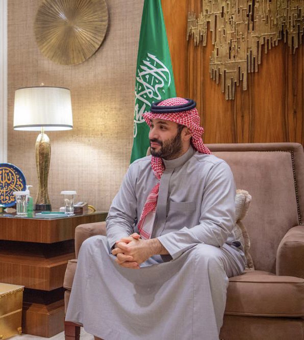 ولي العهد سمو الامير محمد بن سلمان اليوم 🇸🇦❤️