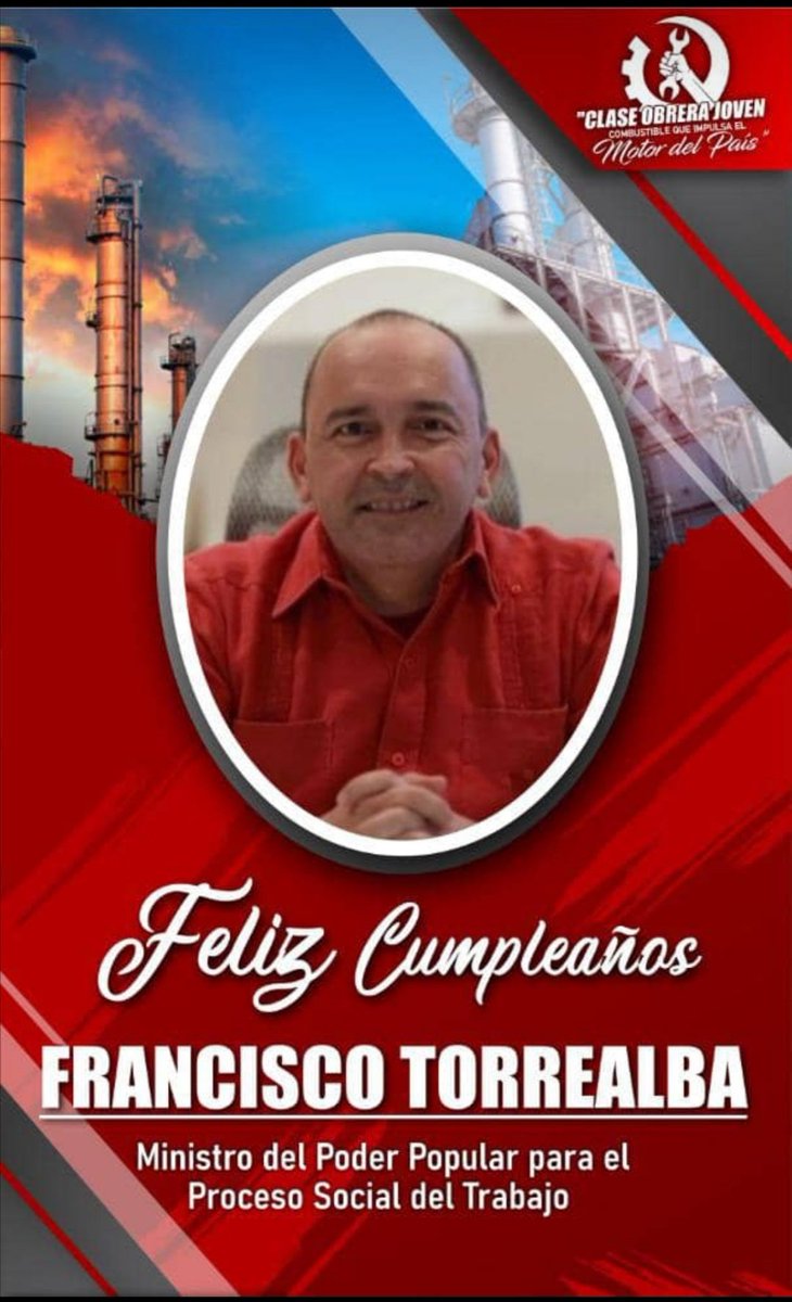 Inspectoriamon2's tweet photo. Feliz cumpleaños para nuestro Ministro https://t.co/o588nKedAR