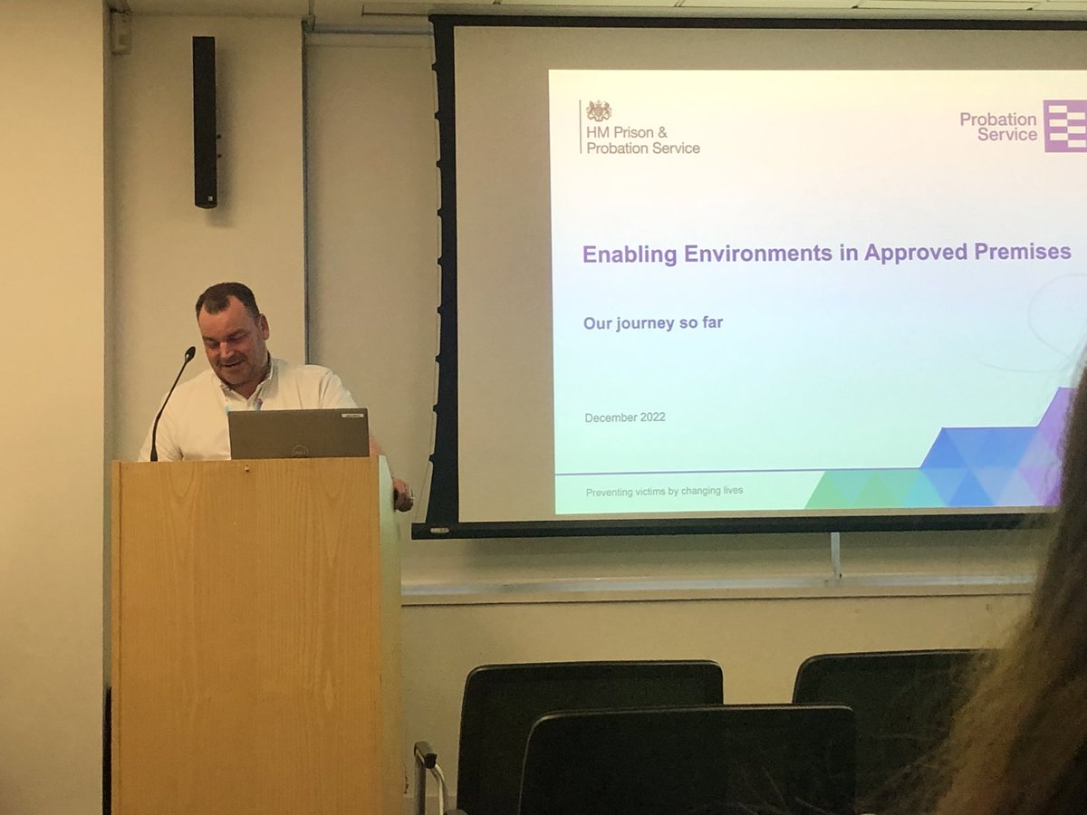 NPS_NAPT's tweet image. Thank you to @rcpsych for inviting @NPS_NAPT to speak at the EE Annual Forum to update on AP progress and plans for the future including plans to develop Engaging People on Probation.  Great to meet and reflect with others on the EE Network. #continuousimprovement