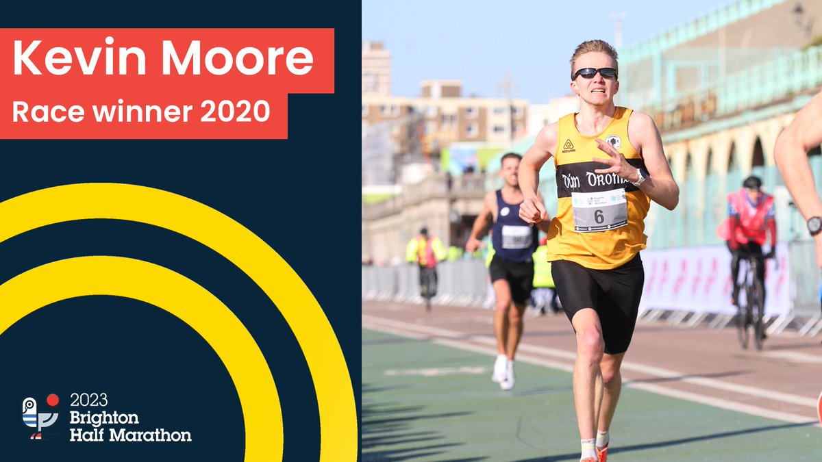 "Winning the Brighton half on a very windy day has to have been the highlight of my time living in Brighton" Kevin Moore AKA <a href="/kmoore_runs/">Kevin Moore</a> our 2019 race winner