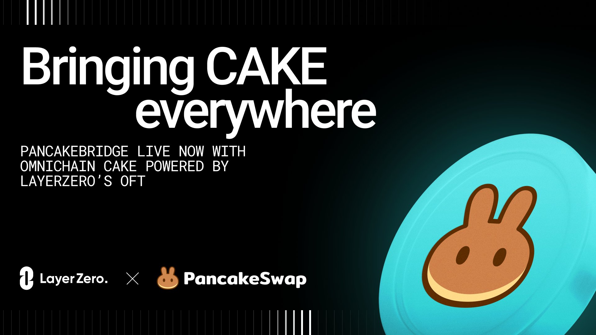 LayerZero Labs on Twitter "CAKE is an OFT? PancakeSwap has it's own