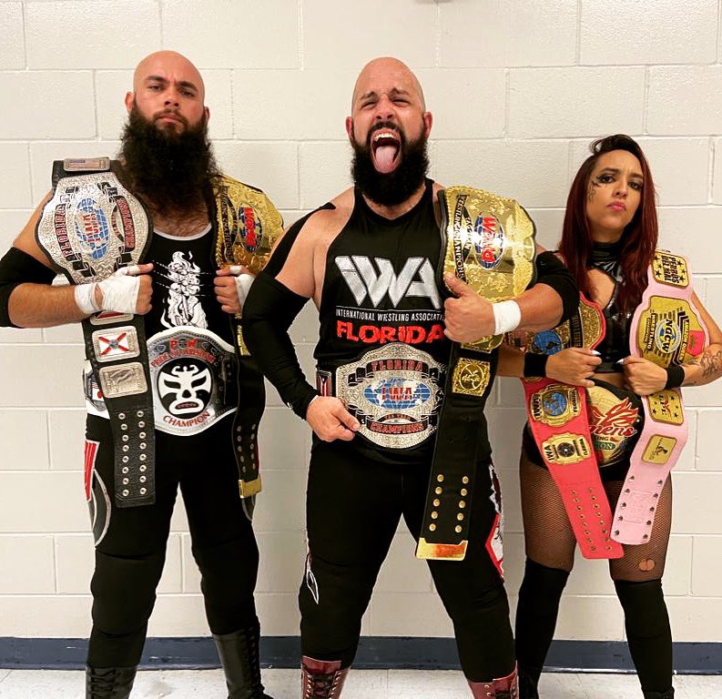 There’s nothing more addicting than success. This weekend was about reminding everyone that @officialconinc is one of the most consistent and prepared Tag Teams in Florida.

NEW DCCW Tag Team Champions on Saturday

NEW @IWAFlorida Tag Team Champions on Sunday