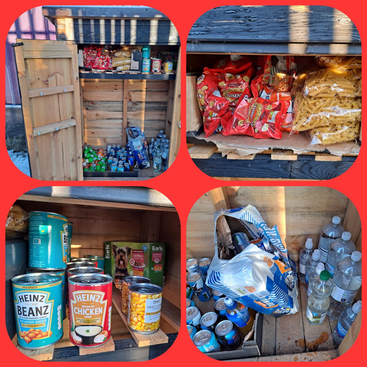 Our Nursery Larder/Community food cupboard is now open.This is situated after the first gate to the nursery 

The opening times are 10-6pm and this is open to all in the community. 

Please bring carrier bags with you when collecting the food.