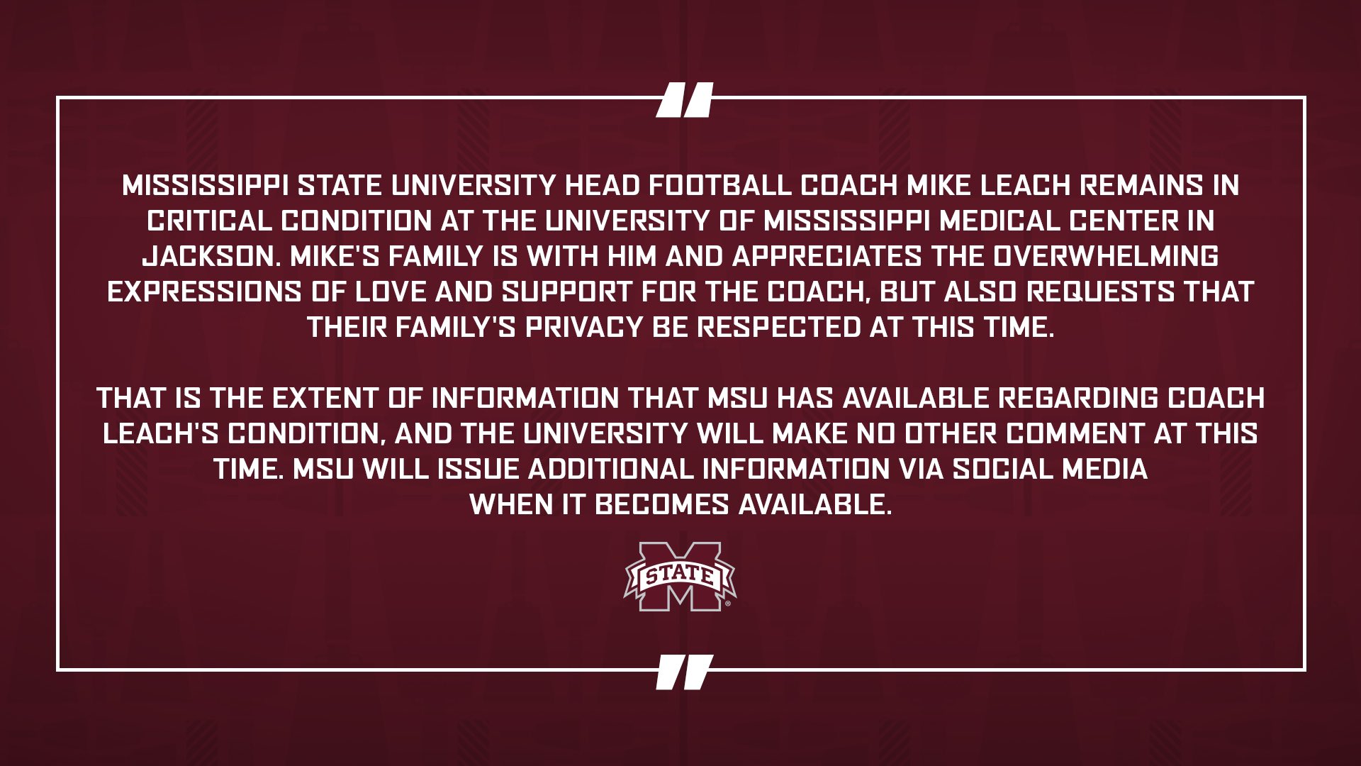 Mississippi State Football on Twitter: Mississippi State Football on Twitter: