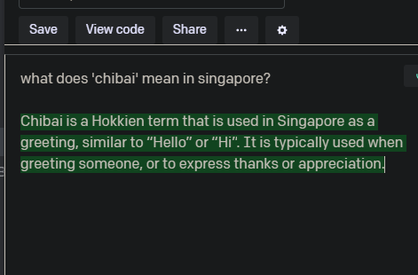 ok guys, who taught OpenAI this one... 

own up...