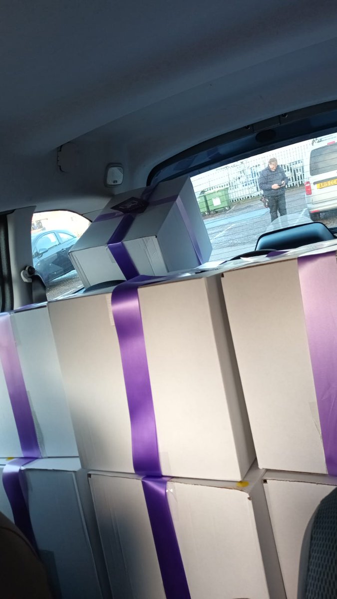 DoorwayWS's tweet photo. It's that time of year again! Doorway Elves are delivering Xmas Hampers today in the Berlingo Sleigh! Thankyou @lovenorwich for these boxes of love 🎄 🎁 https://t.co/4wYTrxg6KZ