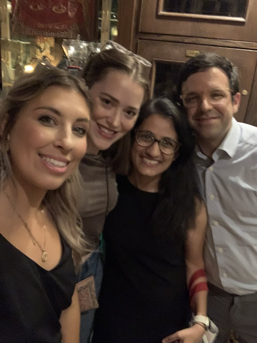 Celebrating #ASH22 with the leukemia ✨dream✨ team <a href="/JustinWattsMD/">Justin Watts MD</a> <a href="/TBradley_MD/">Terrence Bradley</a> <a href="/NamrataChandhok/">Namrata Chandhok</a> <a href="/MikkaelSekeres/">Mikkael A. Sekeres MD, MS</a> and of course <a href="/pongasg/">Georgios Pongas, MD</a> with the guest appearance!
