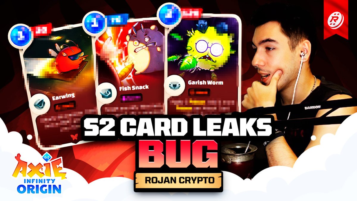 ¡VOLVIERON LOS DISCARDS A <a href="/AxieInfinity/">Axie Infinity</a> !

ASÍ VAN A SER LOS BICHOS EN SEASON 2

youtu.be/fZtpr-DmPbE