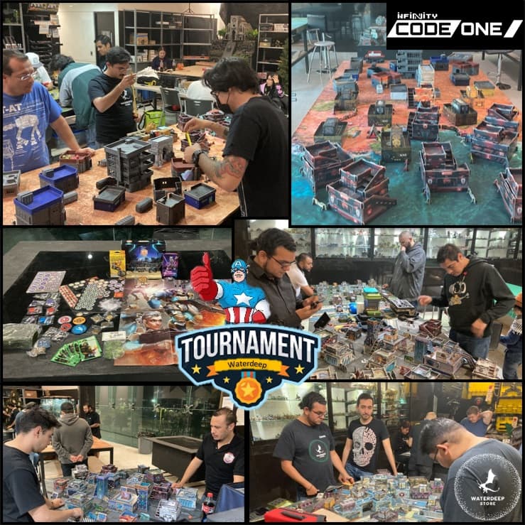 StoreWaterdeep's tweet photo. Gran torneo de CODE ONE INFINITY en Waterdeep Store, Gracias Cap!! Felicidades al Campeón Ulrick!!
#waterdeepstore #corvusbelliinfinity https://t.co/3JtK2ayuAZ