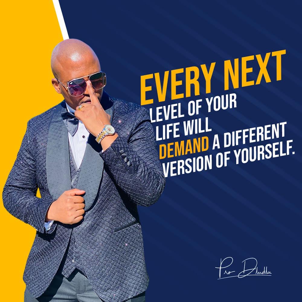 ProDludlu's tweet photo. Every NEXT LEVEL of Your Life will DEMAND a DIFFERENT Version of Yourself💥🏌🏽‍♂️ https://t.co/6ZNuQ2xkpk