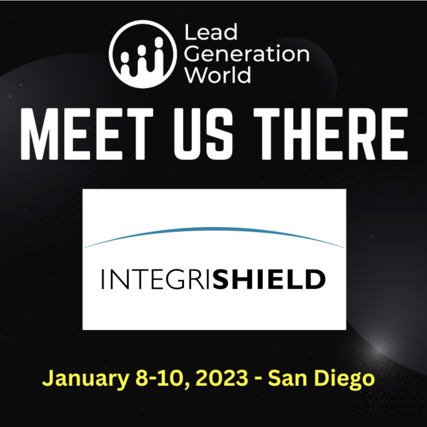 IntegriShield's tweet photo. Need a break from the snow? Start the year off right in San Diego by joining Gayla, Jason, and Spencer at Lead Generation World!
For more event details visit https://t.co/0Mtkdx5i42
#integrishield #brandreputation #compliance https://t.co/UGNaxbJq9p