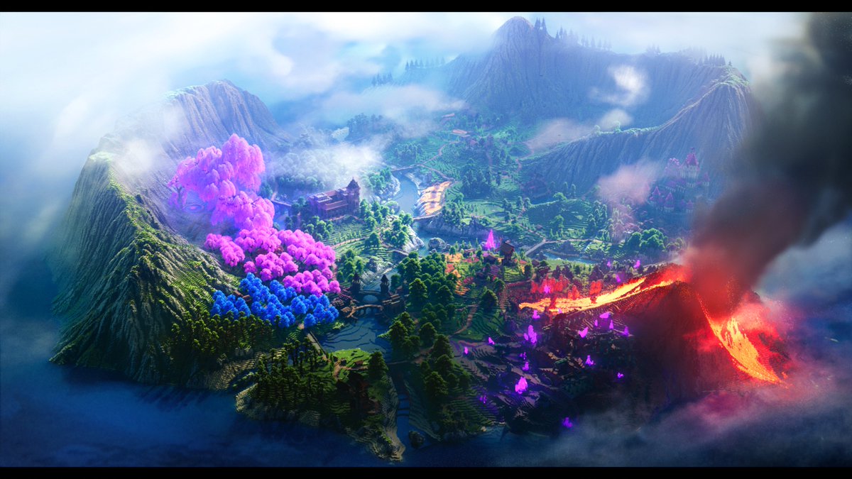 QuanticsBuild's tweet image. Nous avons le plaisir de vous présenter notre carte "Hunger Games" réalisé pour @wyntale !
Merci à @LordKingCrown pour ces magnifiques rendus. 

#Minecraft