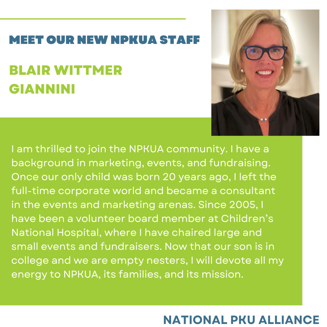 NPKUA_Info's tweet image. Meet 2 new members of the NPKUA Staff. We are excited to have them on board and are looking forward to the new year! #NPKUA #PKU #PKUstrong #phenylketonuria