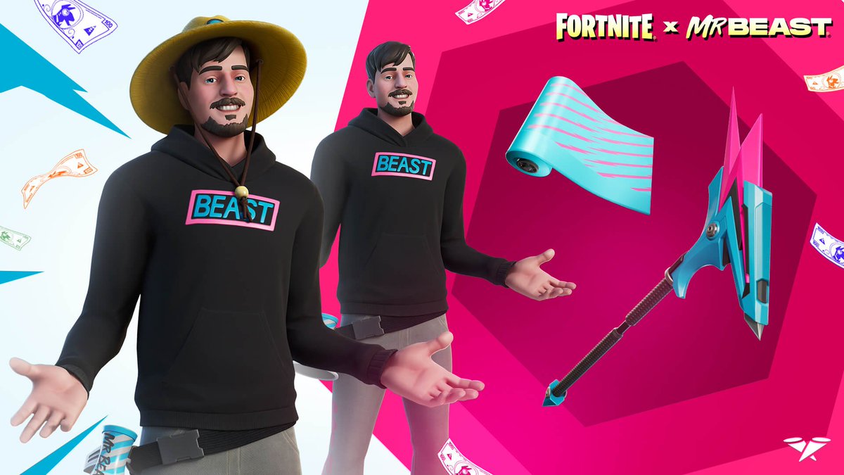 HYPEX's tweet photo. Fortnite x MrBeast 🔥 https://t.co/lTLwiu3khp