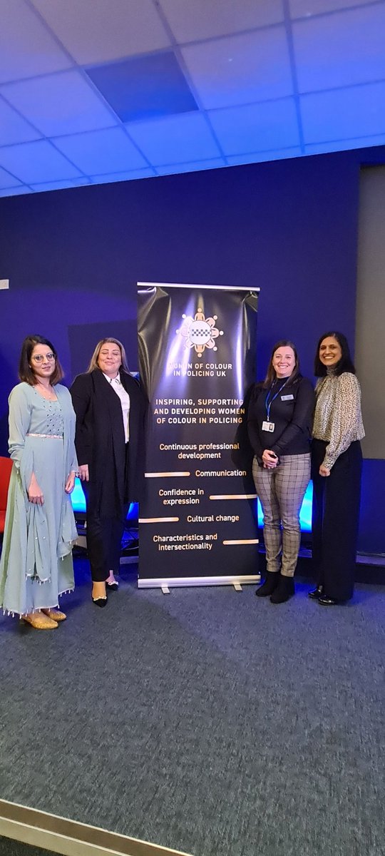 MuslimNetworkYP's tweet image. Great to be joined by many wonderful colleagues at the National Women of Colour in Policing UK Conference

@Kaur2317
@NationalWoCiPUK 
@LGBTpoliceuk 
@CollegeofPolice @nikkiPC3461 
@NBPAUK 
@policelibrary 
@nspauk 
@Nita_Pankhania1 @LP_SikhAssoc
@CILisaGore
