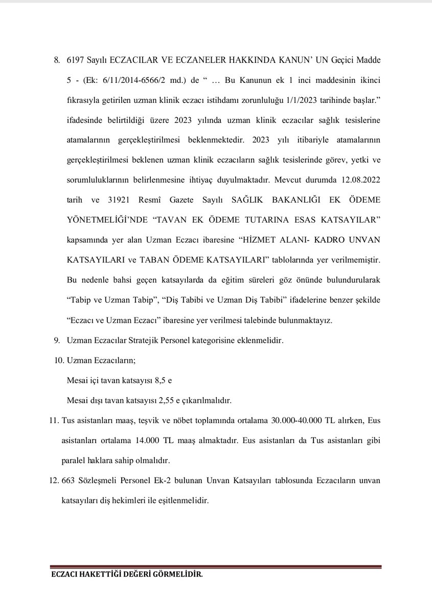 OrhanCoban47's tweet photo. Sorun ve sıkıntılarımızı nasıl ki haddimizi aşmadan usulüne göre dile getiriyorsak, taleplerimizi de aynı şekilde ne eksik ne fazla istemeden, ülkeyi terk ederiz veya grev yaparız demeden dile getiriyoruz.
@RTErdogan
@drfahrettinkoca
KamuEczacılarının Talepleri https://t.co/gdTgj6d109