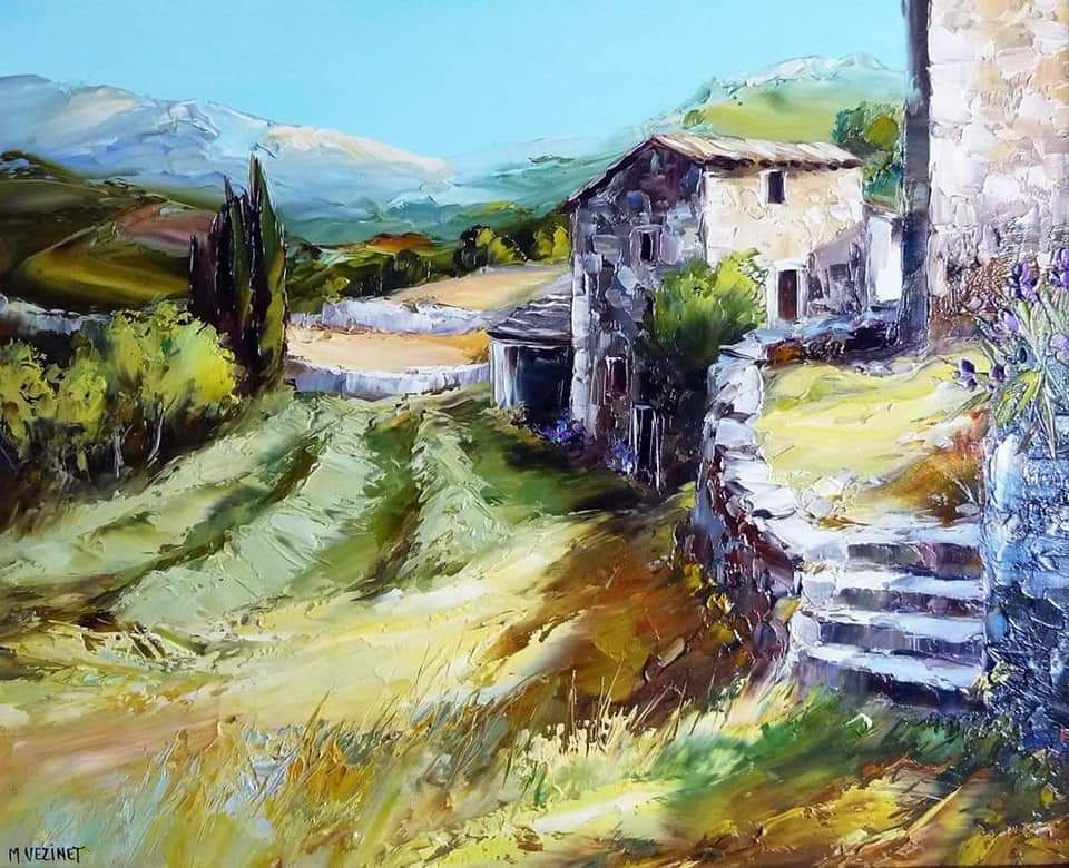 zeinab1803's tweet photo. French Artist Michel Vézinet 
Né en 1957 à Alès
Recognized as the best French landscape painters. He mastered the knife painting. 
His canvas conveys brilliantly the sun, provence, the sea, the liveliness of nature. In other words, conveys life. https://t.co/vG5ITnwqs4