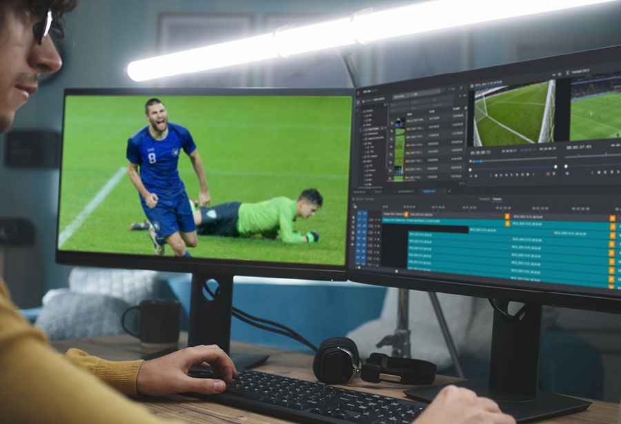 EVSEquipment's tweet image. We're pleased to announce the launch of IPD-VIA Create, a new web-based application allowing for editing operations performed at the speed of #liveproduction.
 
More info in our press release: bit.ly/3HzyOEV

#EVSforLive