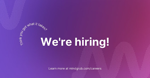 mindgrub's tweet photo. @Mindgrub is a great place for creatives and engineers to be a part of the same team and drive new projects forward. We have career opportunities in web, project management, sales, and more! Check out https://t.co/4I51vFuVuw to see where you could fit in.

#Remote #WeAreHiring https://t.co/n2z3c5k1Hv