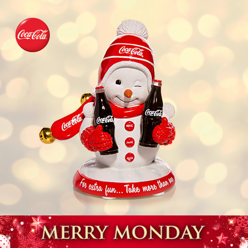 HamiltonCollect's tweet photo. From the knitted scarf to the replica COKE® bottles, this officially licensed snowman is the perfect gift for any COCA-COLA® collector! 🎄⛄

Shop Now:  https://t.co/kXMT9QL3RN https://t.co/eG9ZLjoy3x
