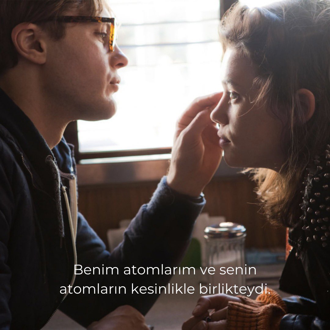 SoylentiDergi's tweet photo. “Benim atomlarım ve senin atomlarım kesinlikle birlikteydi. Kim bilir, 13.7 milyar yıl içinde kaç defa daha bir araya gelmişlerdir. Benim atomlarım senin atomlarını tanıyor. Atomlarım atomlarını hep sevdi.”

I Origins(2014), Mike Cahill. https://t.co/heupWEkQ1G
