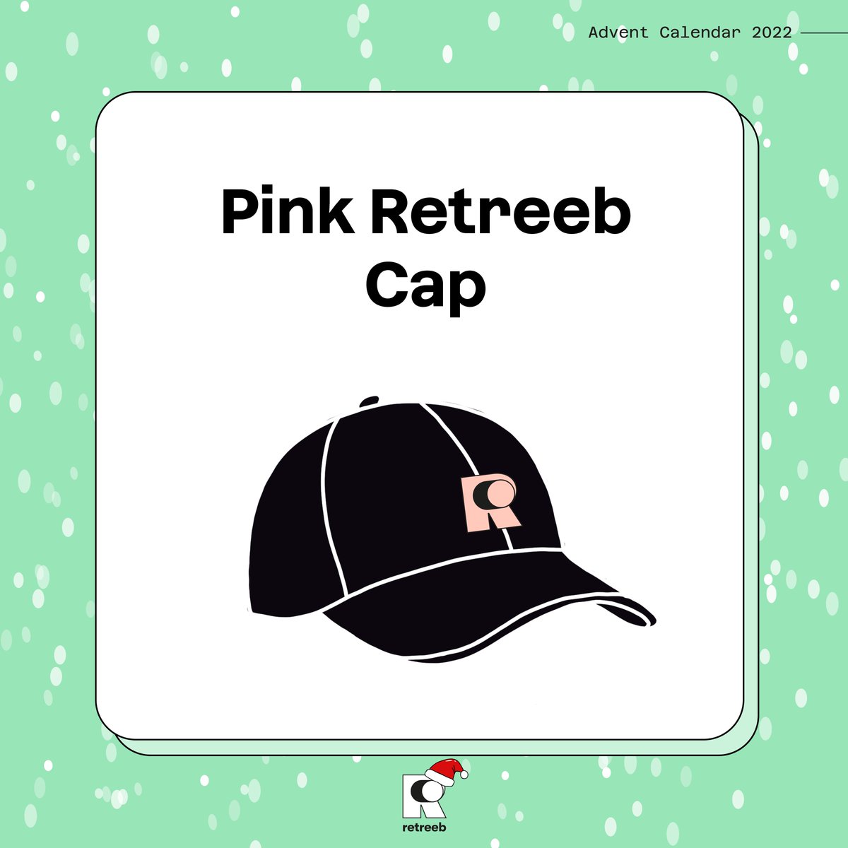 retreeb_io's tweet photo. Retreeb Advent Calendar - Day 12 🎄

Let's open the box and reveal the 12th gift! 🎁 
A pink Retreeb cap for 1 lucky winner…

Congrats! @adbonnaf 🎉

Like &amp; RT and come back tomorrow at 6pm to see what Santa has for you… 👀 https://t.co/iqj5Eq00J3