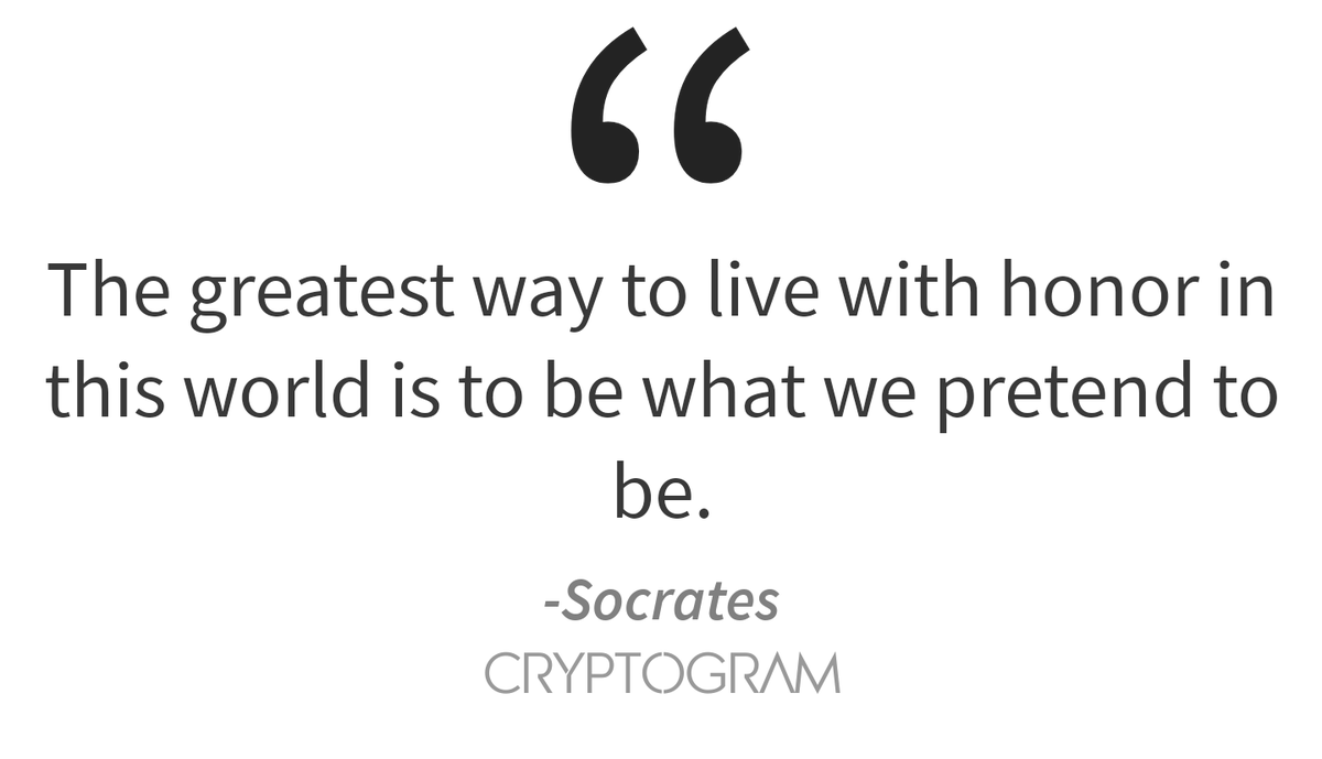 s_unter's tweet photo. The greatest way to live with honour in this world is to be what we pretend to be. #quote https://t.co/H37Vs8T3Ce