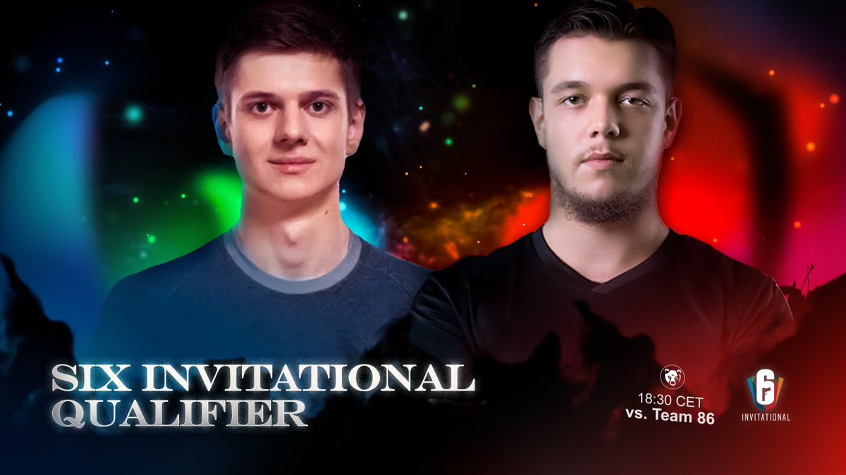 Today starts the journey of our Six Invitational 2023 Qualifier's. Let's take that final spot ⚔️

🇪🇪 @Karzheka 
🇷🇺 @ScytherR6 
🇷🇺 <a href="/Amision1/">Pavel ''Amision'' Chebatkov</a> 
🇷🇺 <a href="/wTgxD/">wTg🤔</a> 
🇷🇺 <a href="/FmxR6/">𝑌𝑎𝑘𝑖_𝑖𝑡𝑠</a> 

#TT9R6 🐻