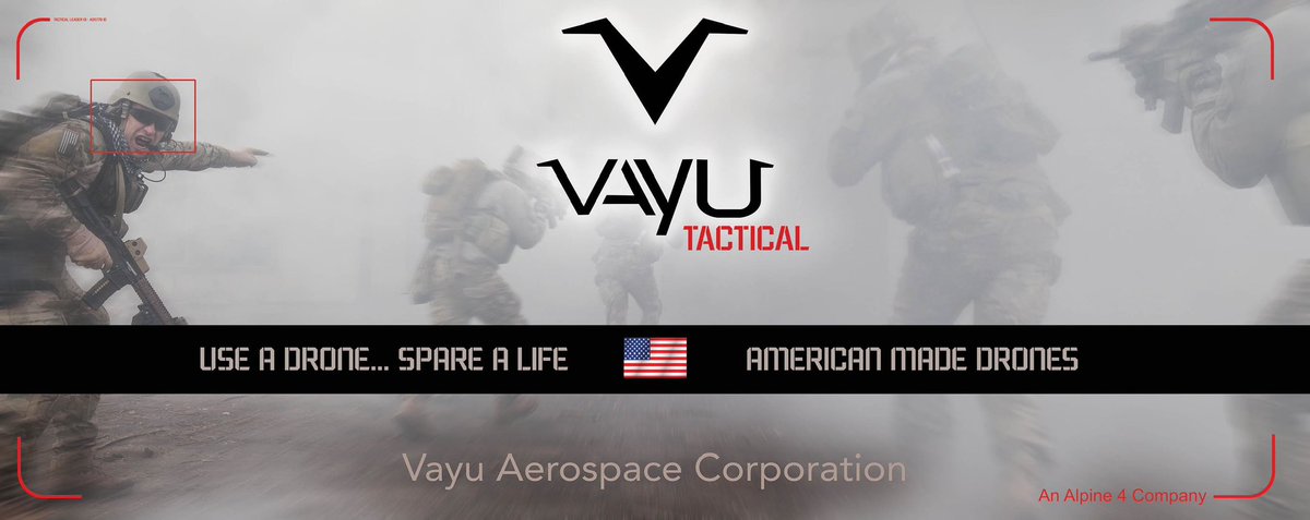 VayuDrone's tweet photo. $ALPP Introducing Vayu Tactical’s Mitigator Drone. The Mitigator is highly adaptable for varying applications and is designed specifically for law enforcement.

Public unveiling at SHOT Show in Las Vegas Jan 17-20, 2023

#lawenforcement #tactical #drones https://t.co/N7mzSeHIb2
