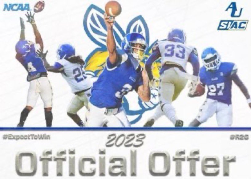 Blessed to receive a scholarship from Allen University <a href="/CoachMcRae77/">CoachTez</a> <a href="/MrNoOffseason/">Coach R. Williams</a> <a href="/Icky_1/">Waldin</a>