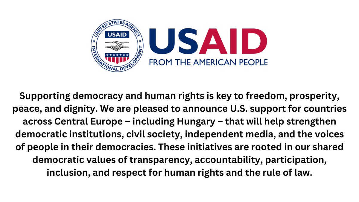 usembbudapest's tweet image. USAID Announces Central Europe Program: hu.usembassy.gov/news-usaid-ann…