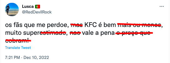KFC_Portugal_'s tweet photo. @RedDevilRock Obrigado, Lusca! ❤️ https://t.co/LOuSZeWP5U