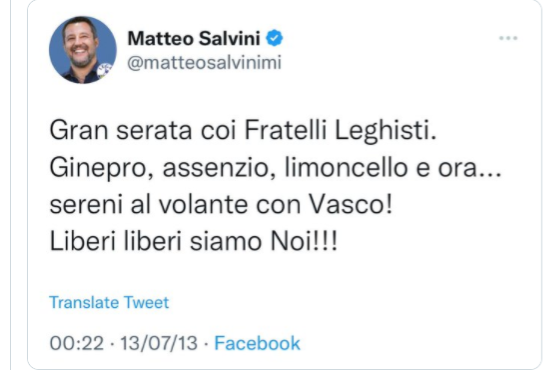 Blowjoint's tweet photo. @ilgiornale Per "sostanze stupefacenti" voi e il Ministro vi riferite anche all'alcol, giusto? 

P.S.: come nel caso del Decreto Rave, vi svelo un segreto. 
Una norma esiste già, e rispetta la costituzionalità della pena. https://t.co/cpx1PeIzRu