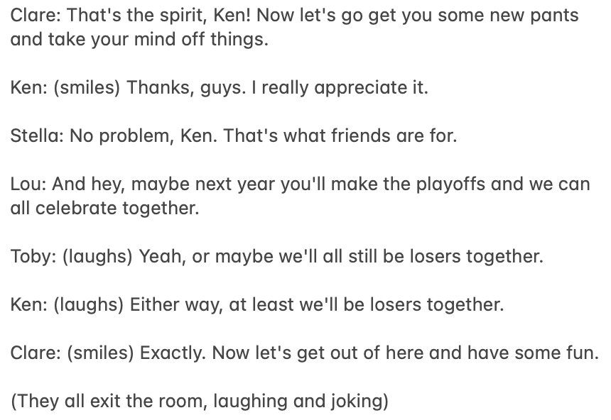 FB_Dive's tweet photo. Tired: using AI to do my work or make the world a better place

Wired: using AI to write a script about my buddy's gf and dogs consoling him after choking his way out of the fantasy playoffs https://t.co/SfqcdG8LB3